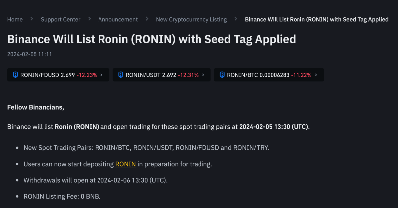 Руководство Binance готово отдать до 5 миллионов за информацию об инсайдерах в команде криптобиржи. В чём дело?